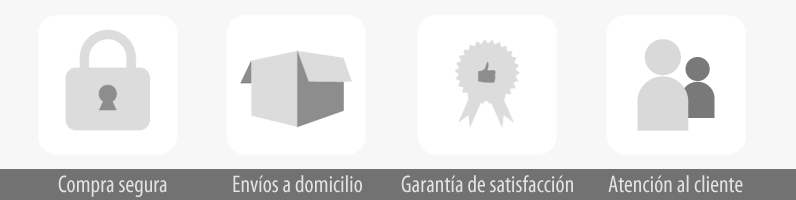 Compra Segura, Envíos a domicilio, Atención al Cliente